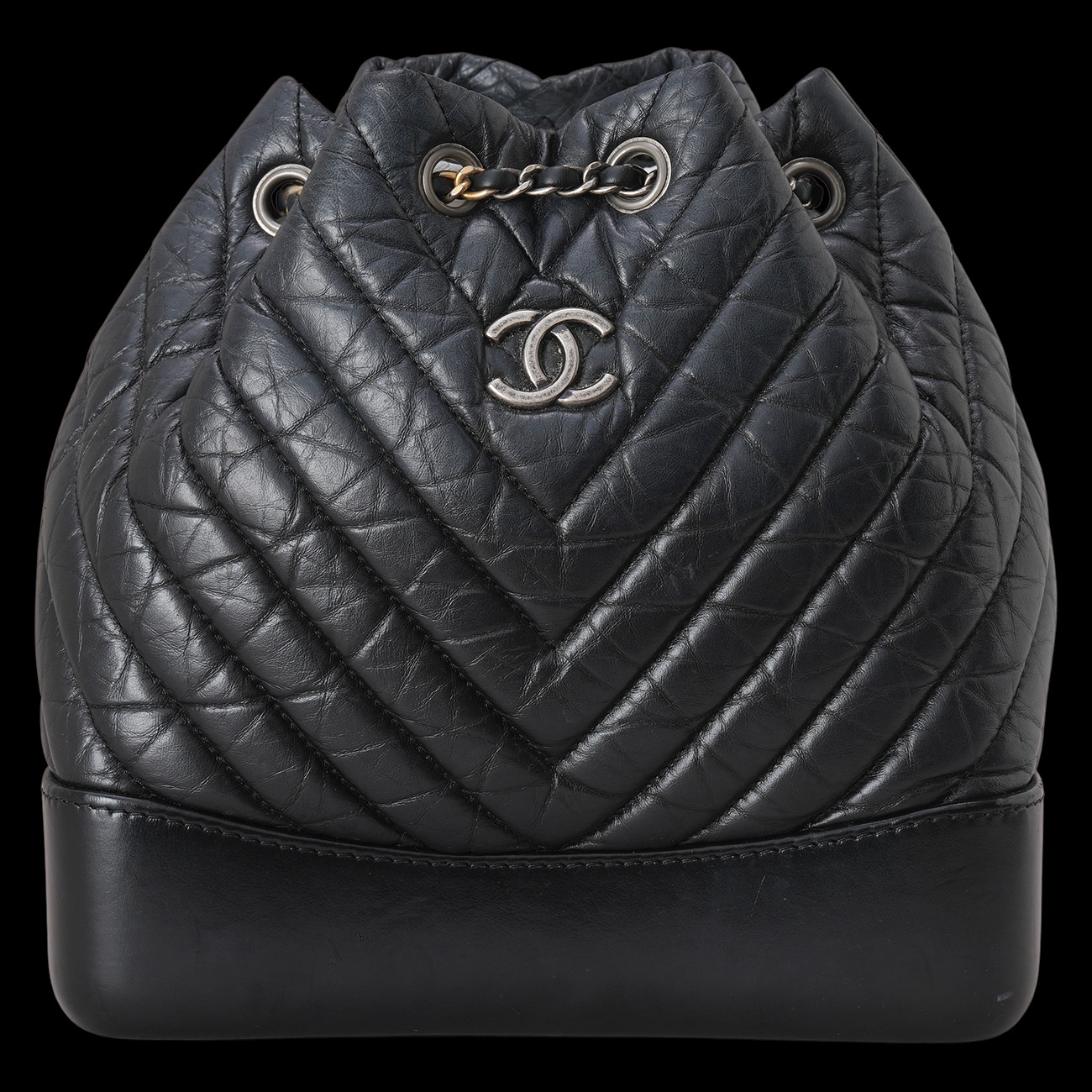 CHANEL(USED)샤넬 쉐브론 가브리엘 백팩 스몰