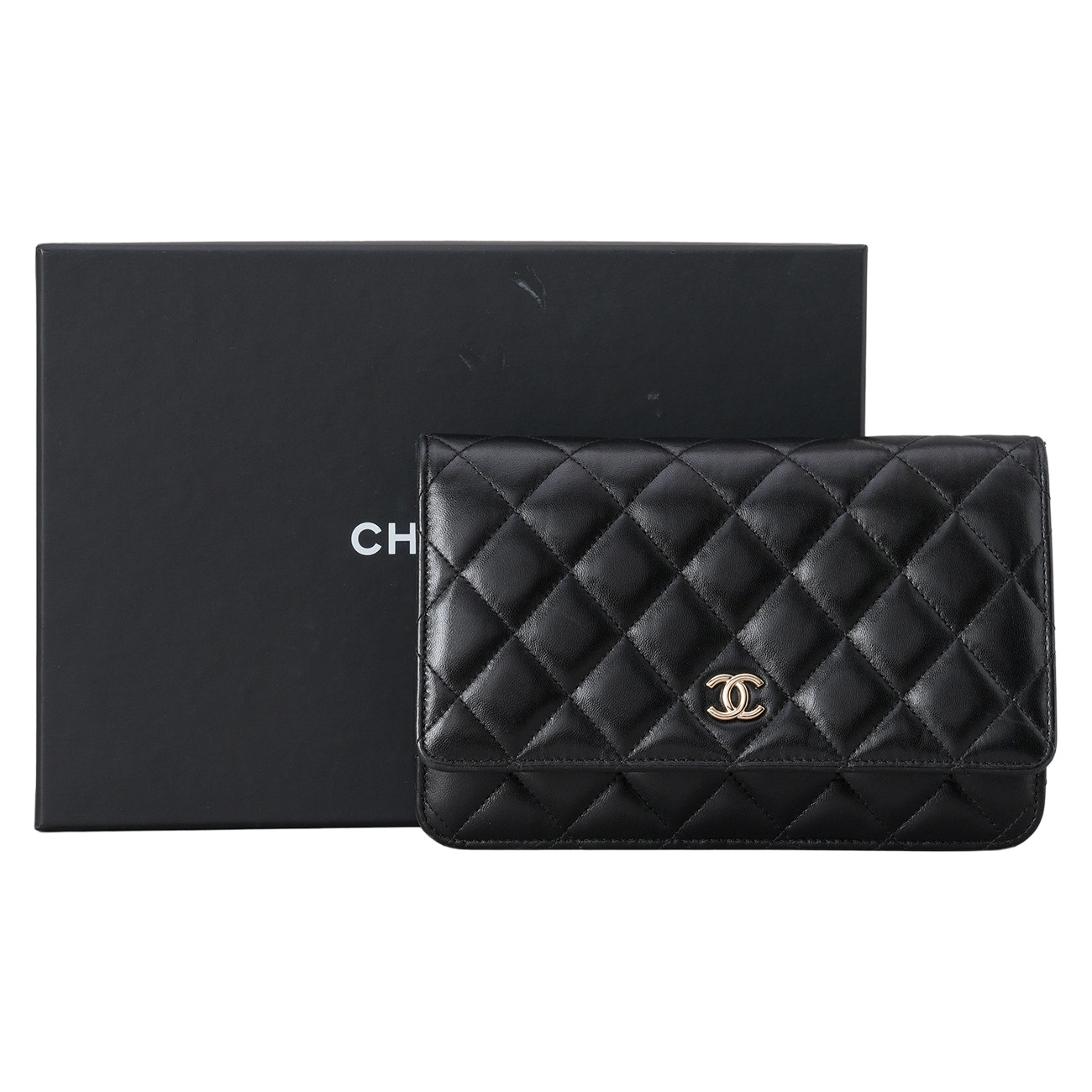 CHANEL(USED)샤넬 시즌 램스킨 클래식 WOC