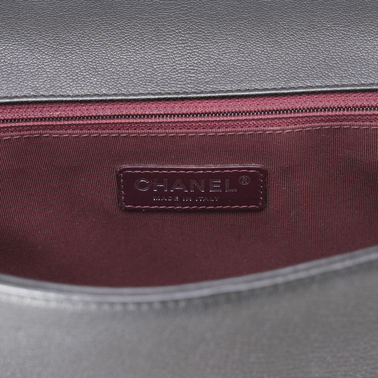 CHANEL(USED)샤넬 고트스킨 페이던트 보이샤넬 뉴미듐