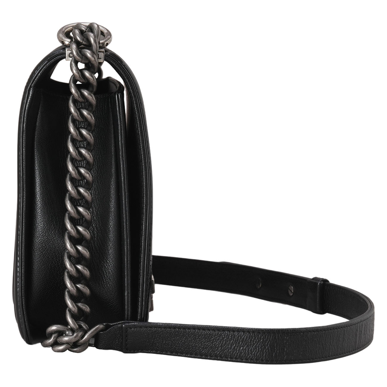 CHANEL(USED)샤넬 고트스킨 페이던트 보이샤넬 뉴미듐