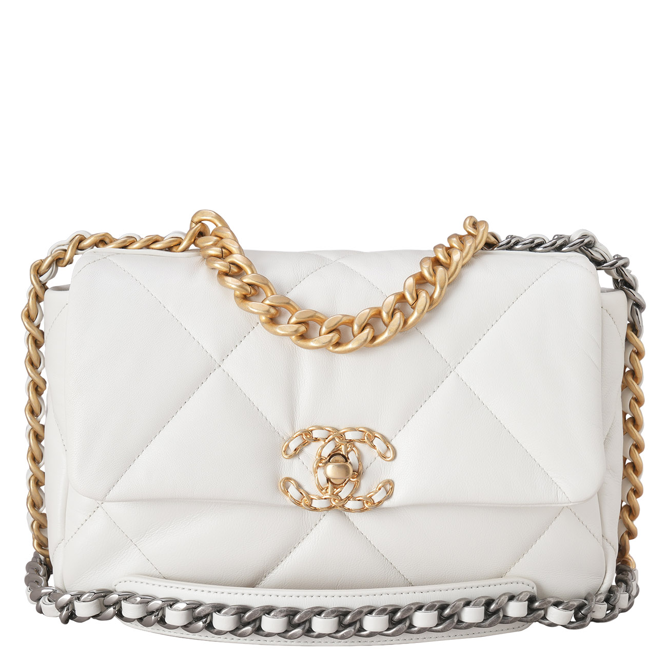 CHANEL(USED)샤넬 19백 미듐