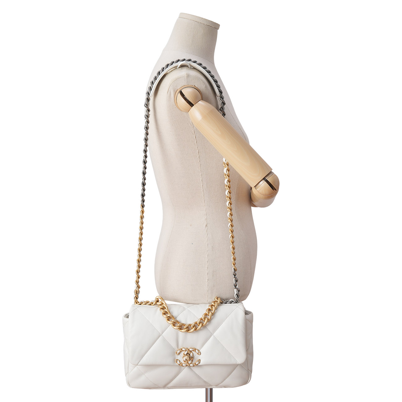 CHANEL(USED)샤넬 19백 미듐