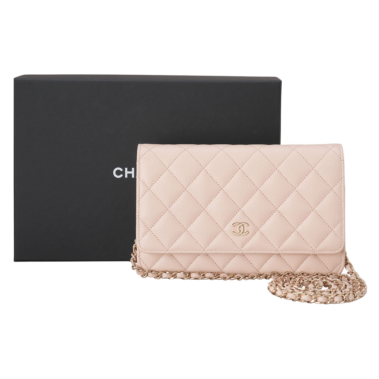 CHANEL(USED)샤넬 AP0250 캐비어 클래식 WOC