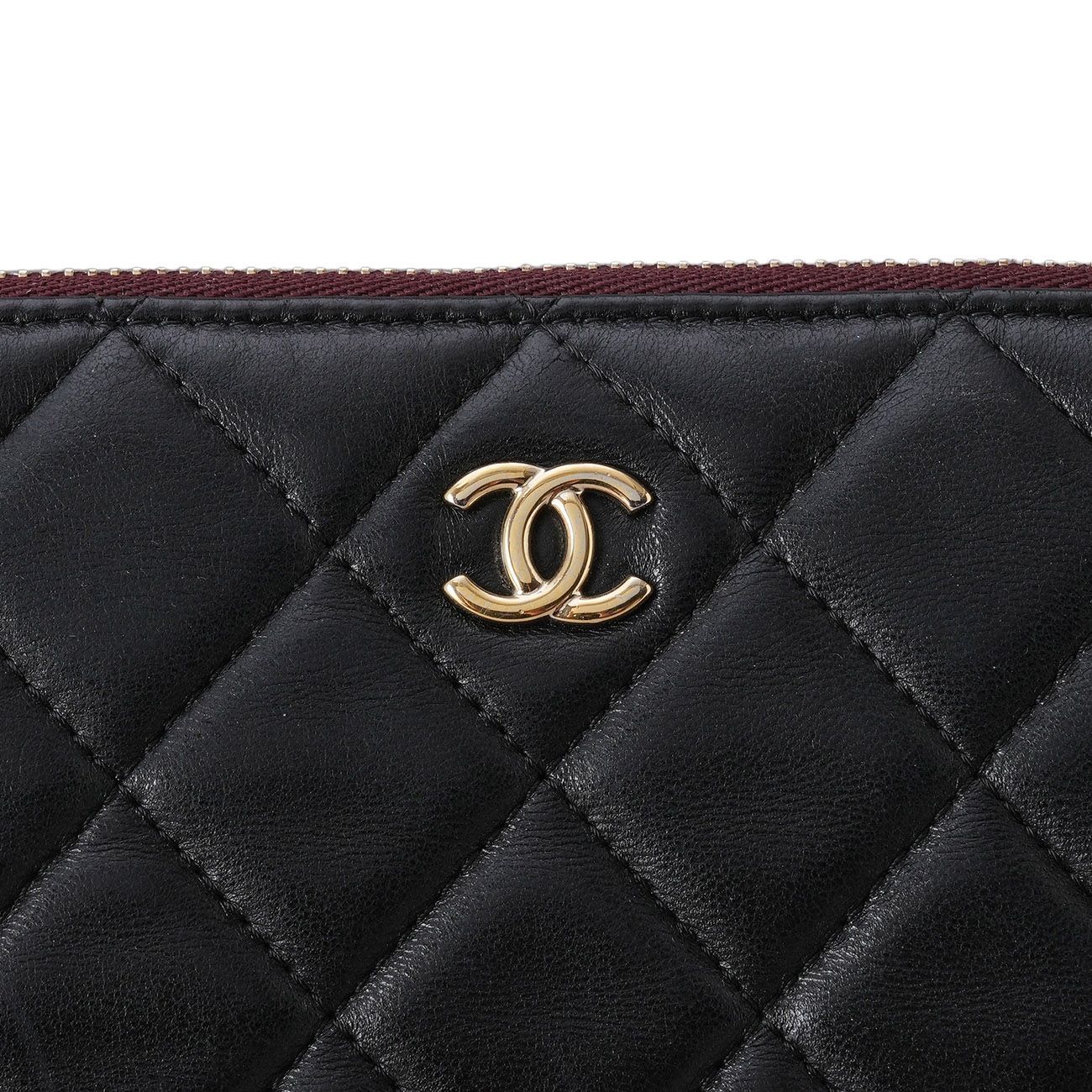 CHANEL(USED)샤넬 램스킨 클래식 클러치 라지