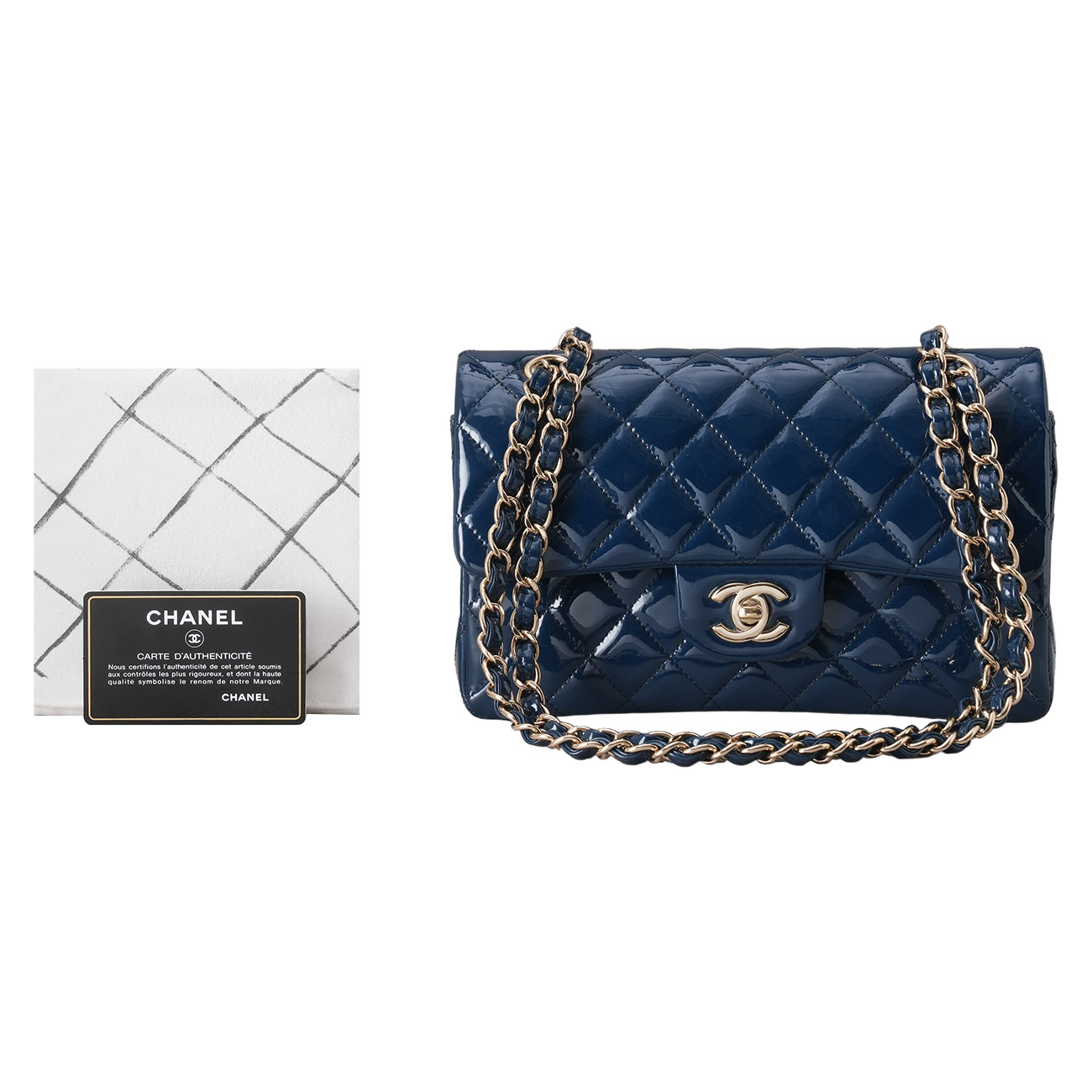 CHANEL(USED)샤넬 페이던트 클래식 스몰 플랩 백