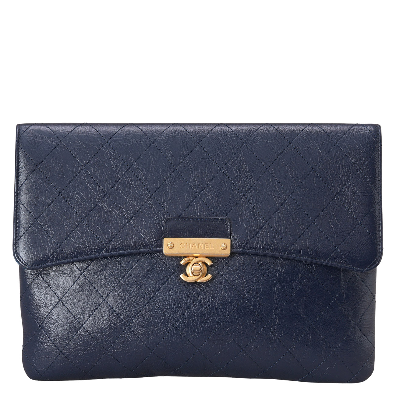 CHANEL(USED)샤넬 시즌 플랩 파우치