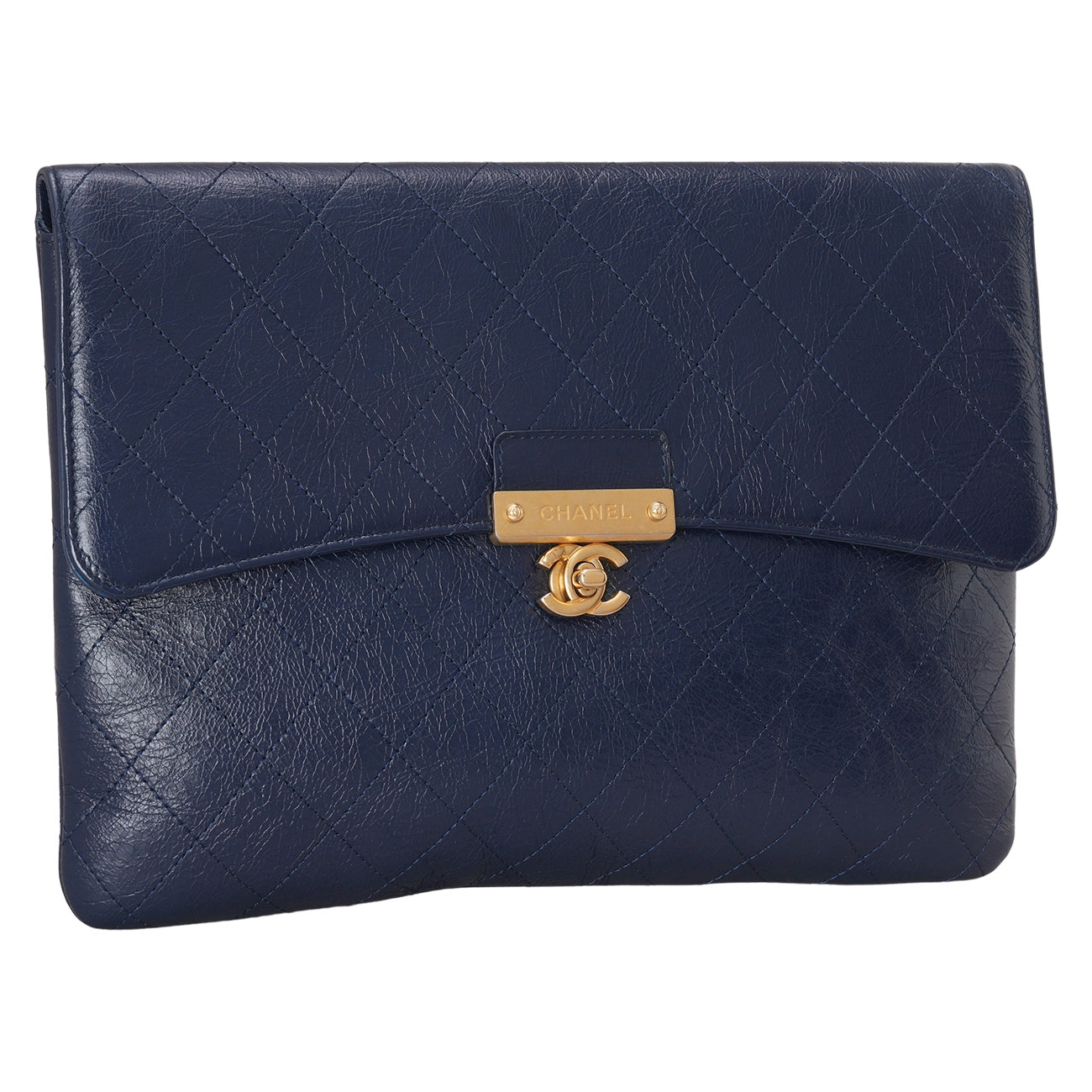 CHANEL(USED)샤넬 시즌 플랩 파우치