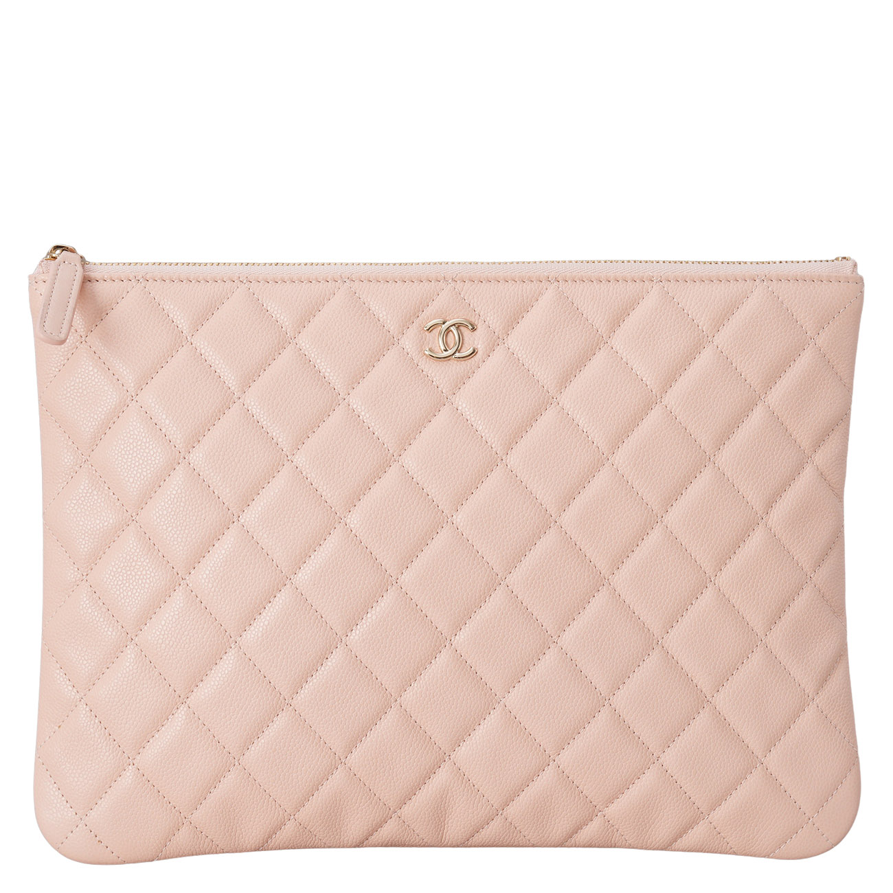 CHANEL(USED) 샤넬 캐비어 클래식 클러치 뉴미듐
