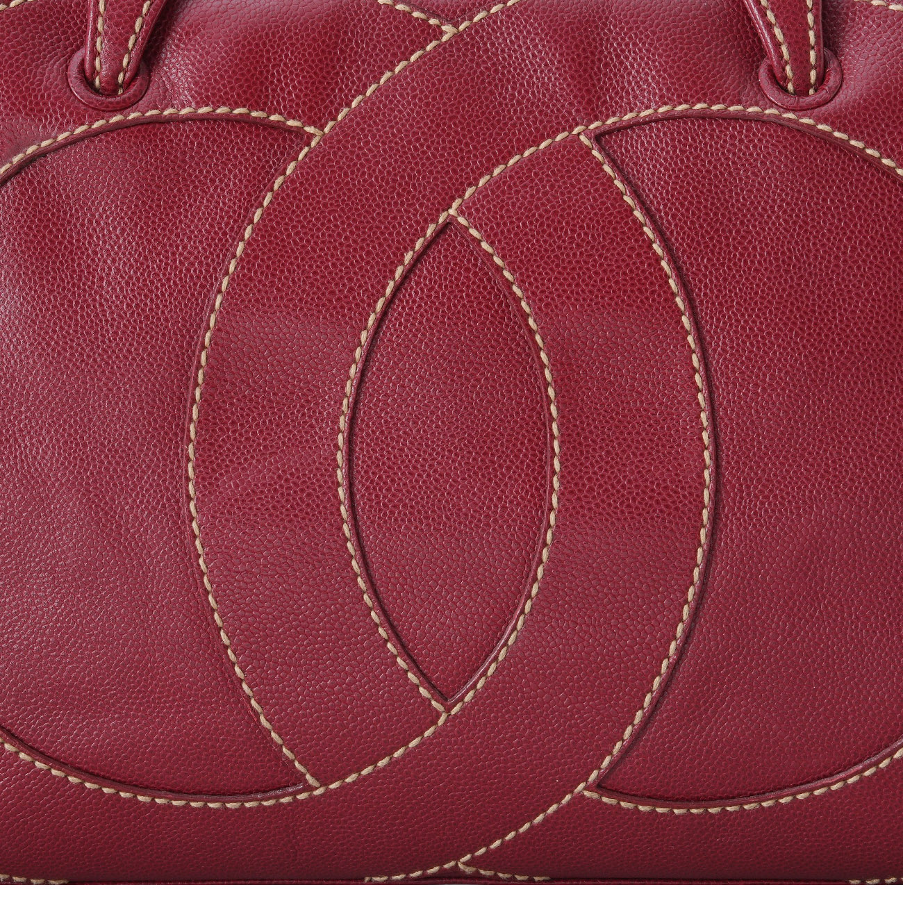 CHANEL(USED)샤넬 시즌 스티치 토트백
