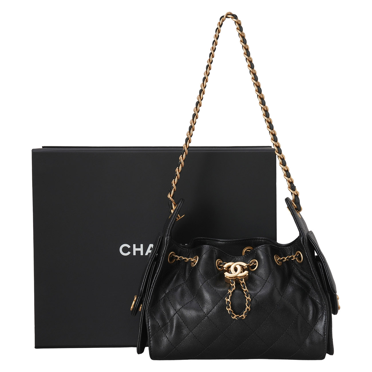 CHANEL(USED)샤넬 AS5631 캐비어 25백 미니