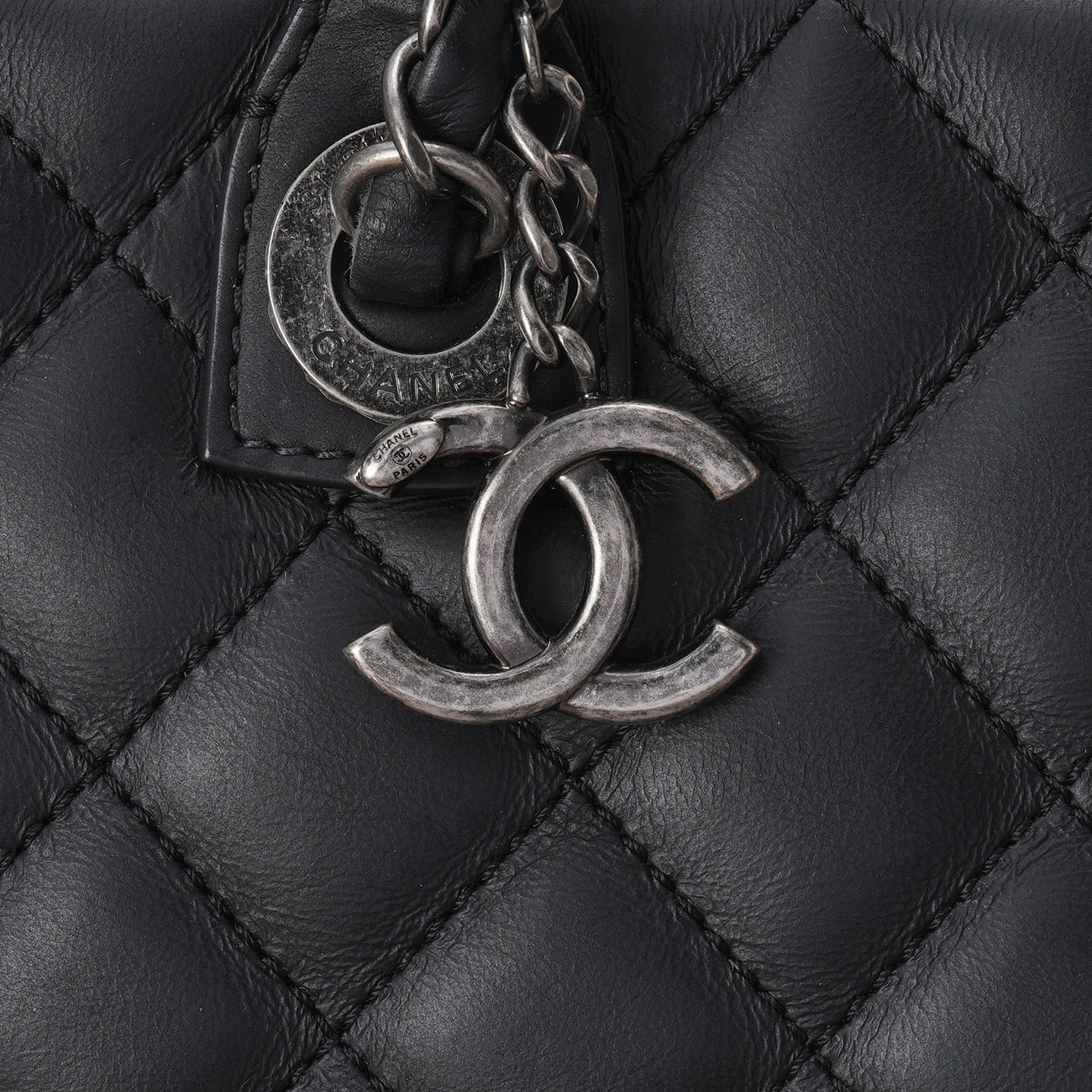 CHANEL(USED)샤넬 시즌 카프스킨 토트겸 숄더백
