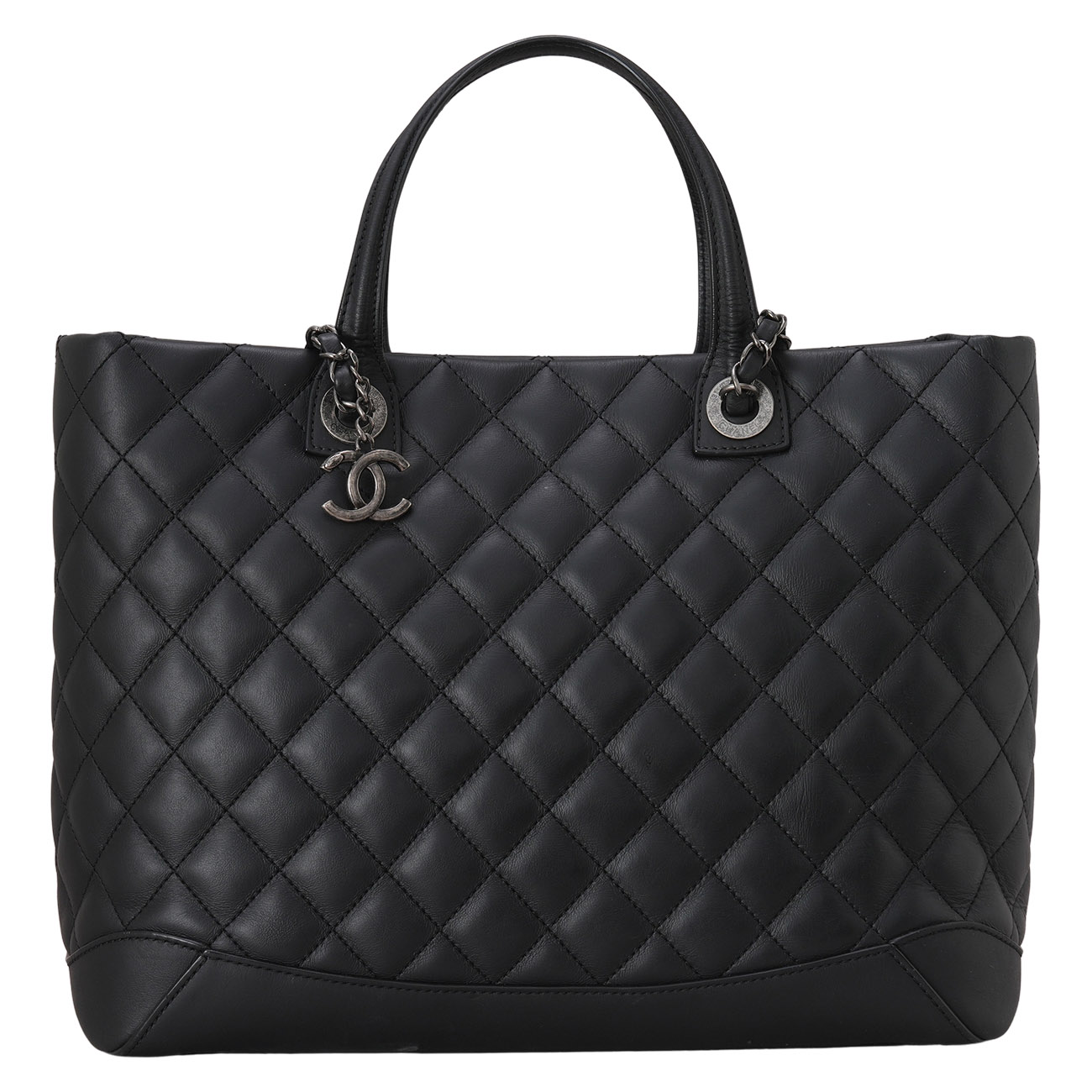CHANEL(USED)샤넬 시즌 카프스킨 토트겸 숄더백