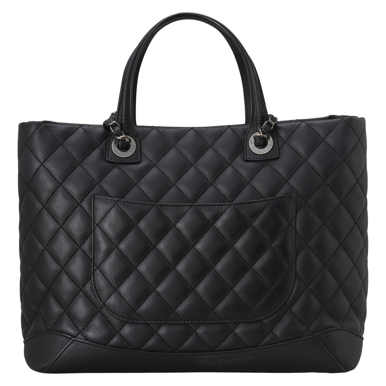 CHANEL(USED)샤넬 시즌 카프스킨 토트겸 숄더백
