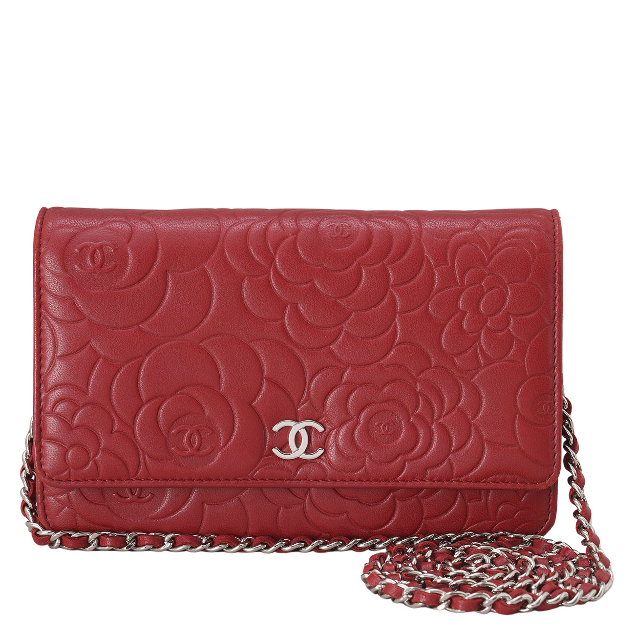CHANEL(USED)샤넬 까멜리아 WOC