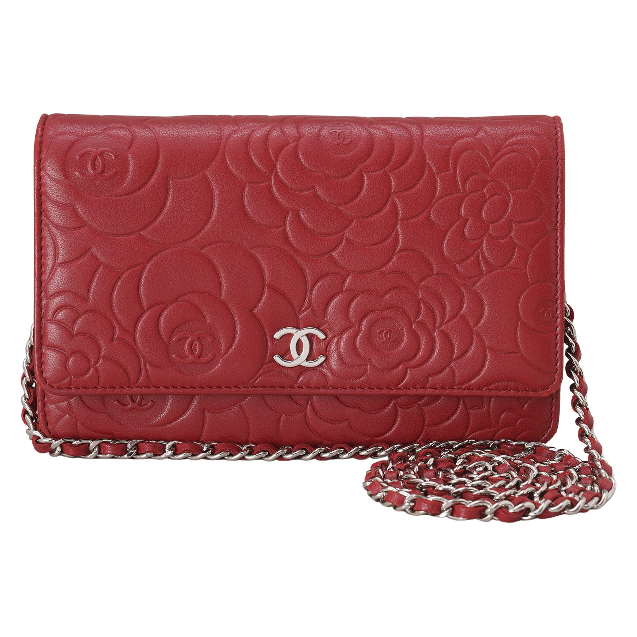 CHANEL(USED)샤넬 까멜리아 WOC