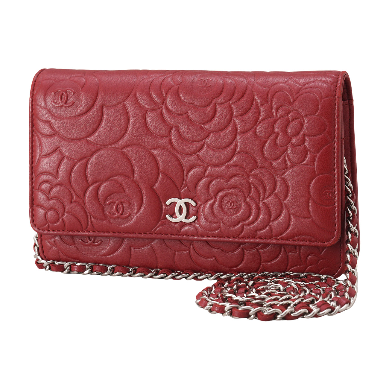 CHANEL(USED)샤넬 까멜리아 WOC