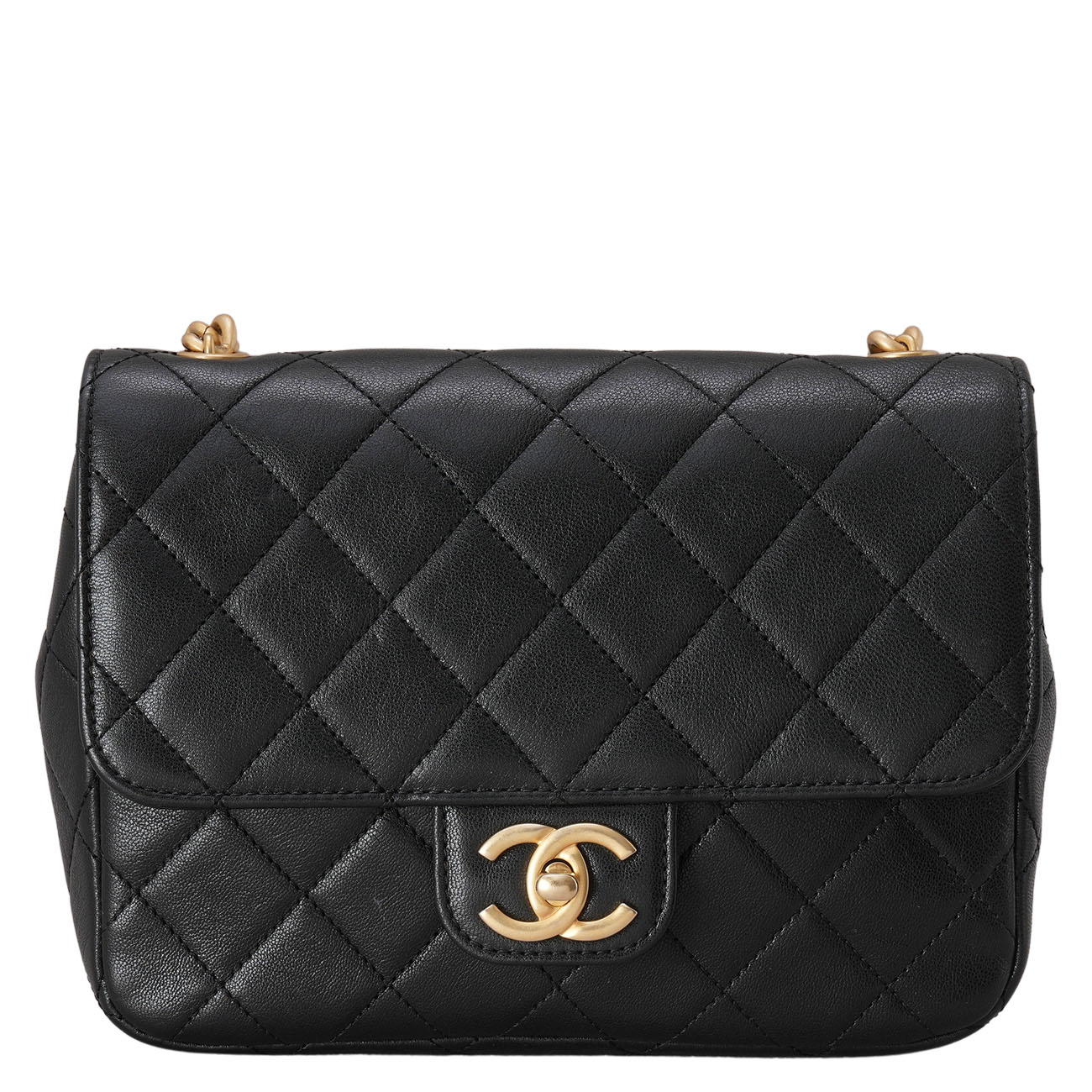 CHANEL(USED)샤넬 AS3950 고트스킨 체인 온 체인 크로스백