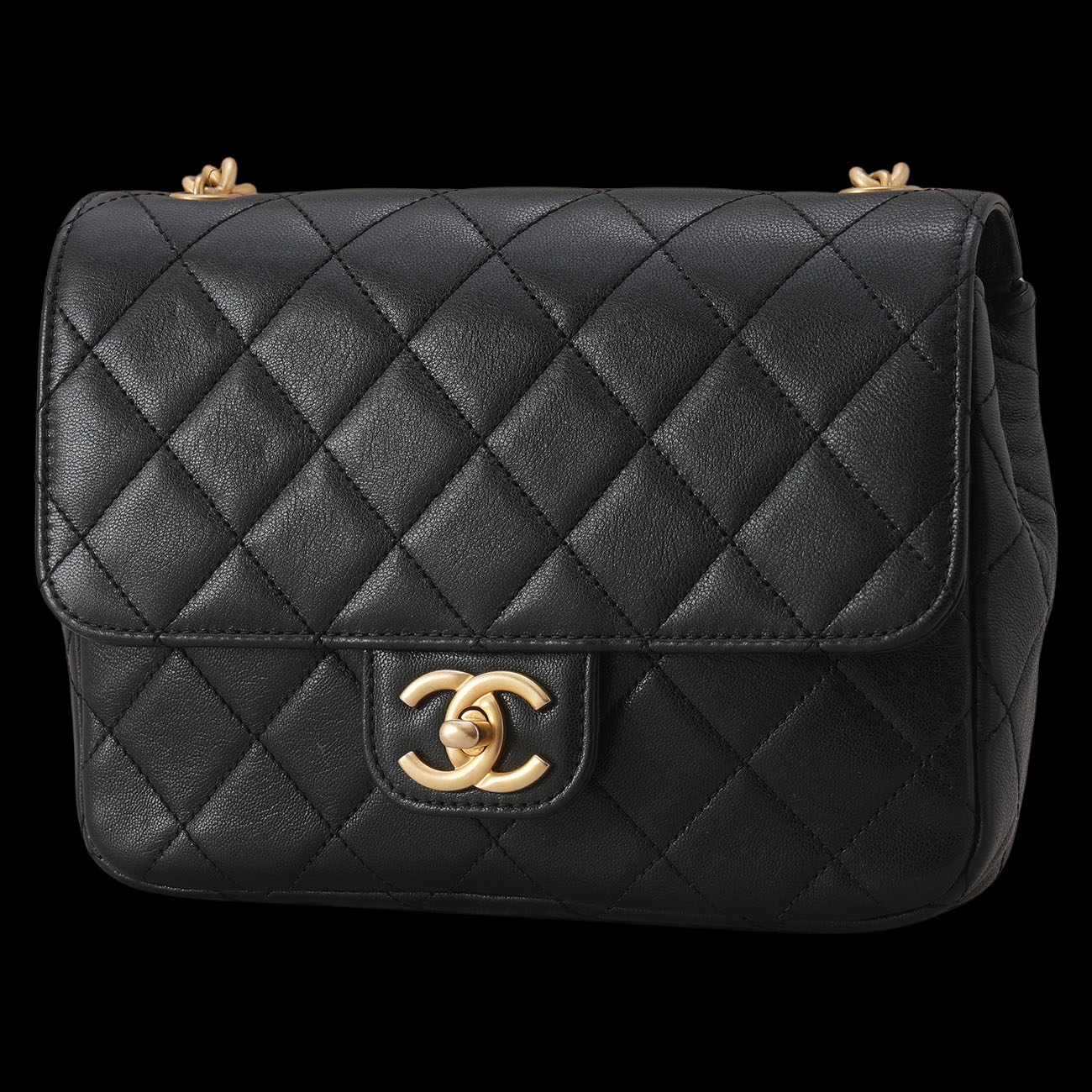 CHANEL(USED)샤넬 AS3950 고트스킨 체인 온 체인 크로스백