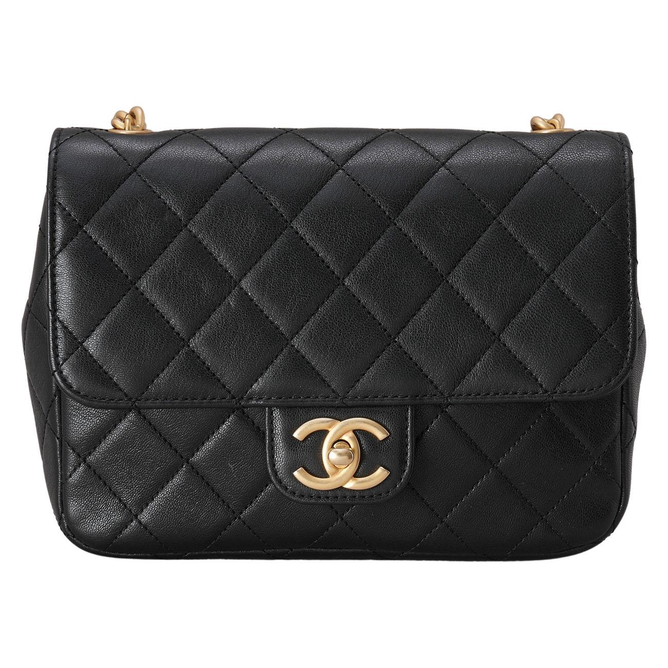 CHANEL(USED)샤넬 AS3950 고트스킨 체인 온 체인 크로스백