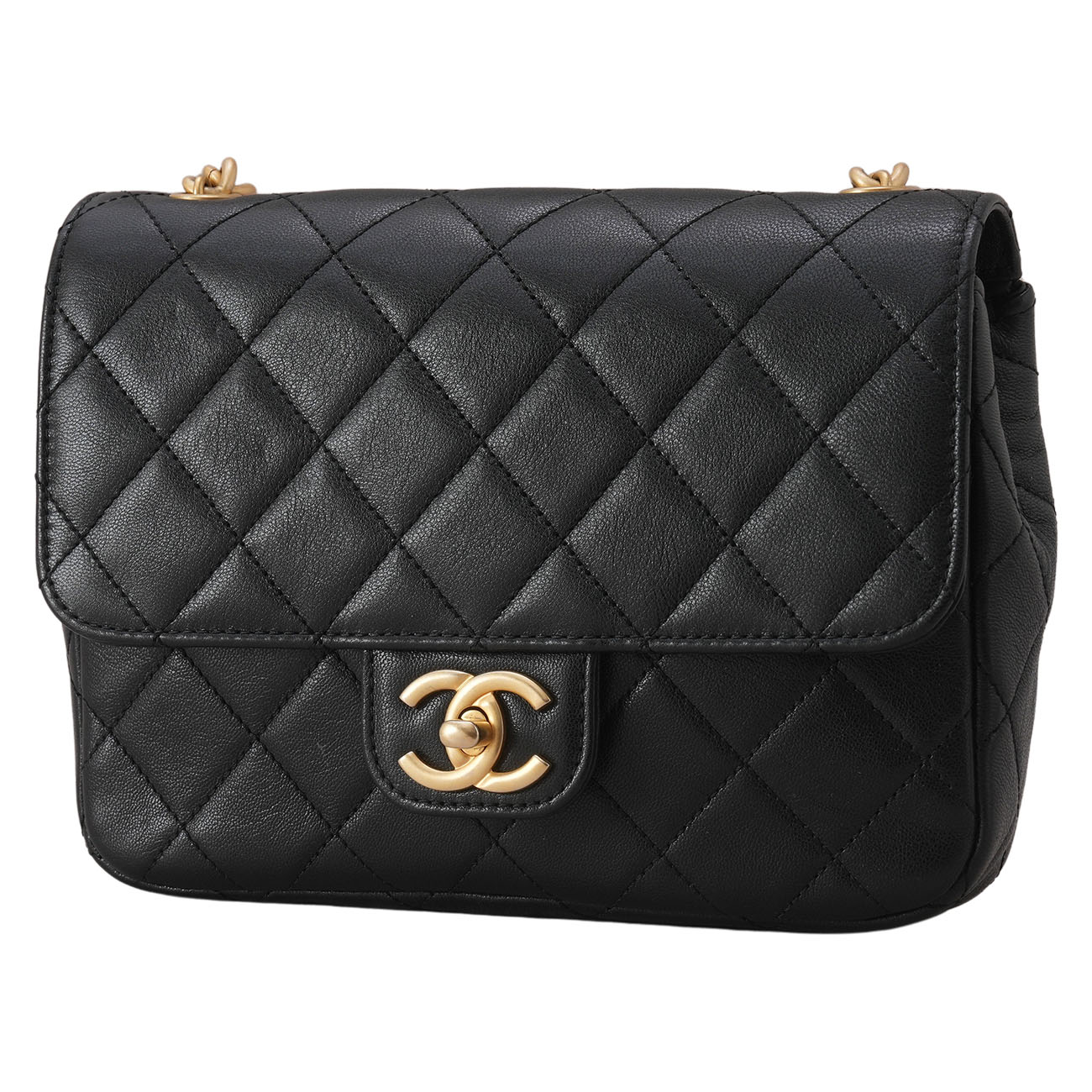CHANEL(USED)샤넬 AS3950 고트스킨 체인 온 체인 크로스백