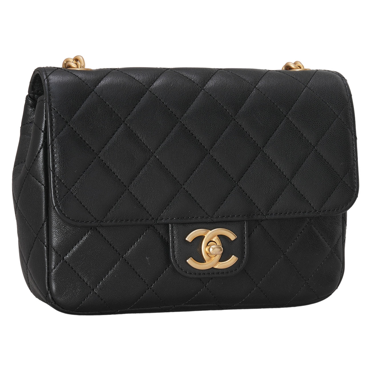 CHANEL(USED)샤넬 AS3950 고트스킨 체인 온 체인 크로스백