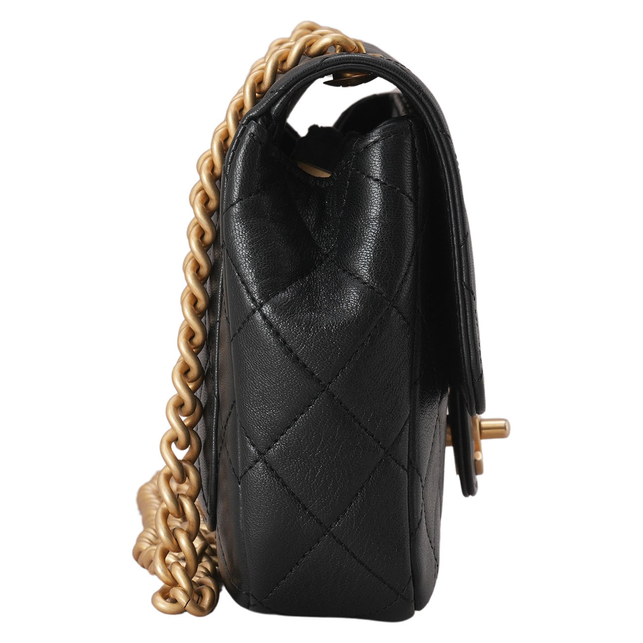 CHANEL(USED)샤넬 AS3950 고트스킨 체인 온 체인 크로스백