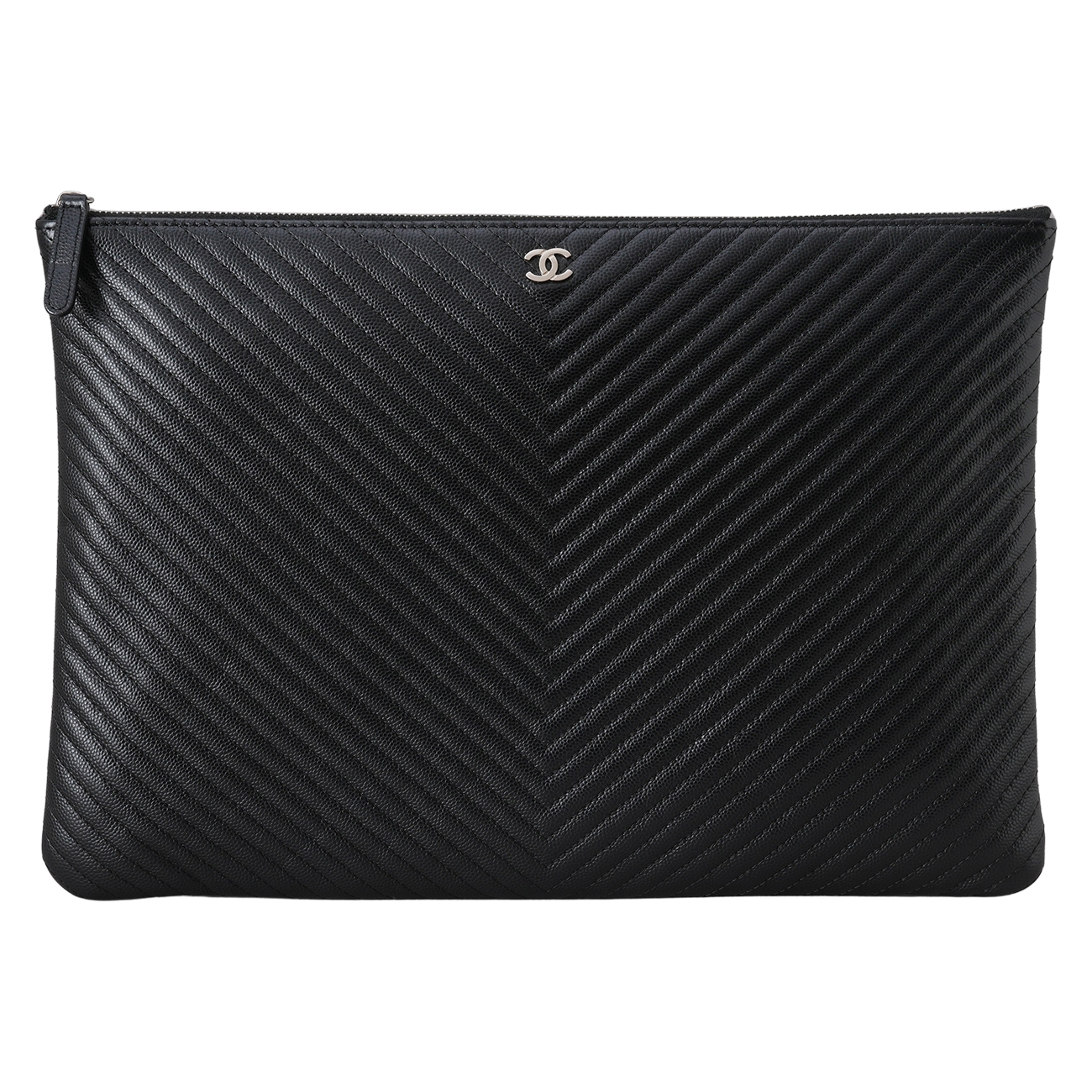 CHANEL(USED)샤넬 캐비어 클래식 클러치