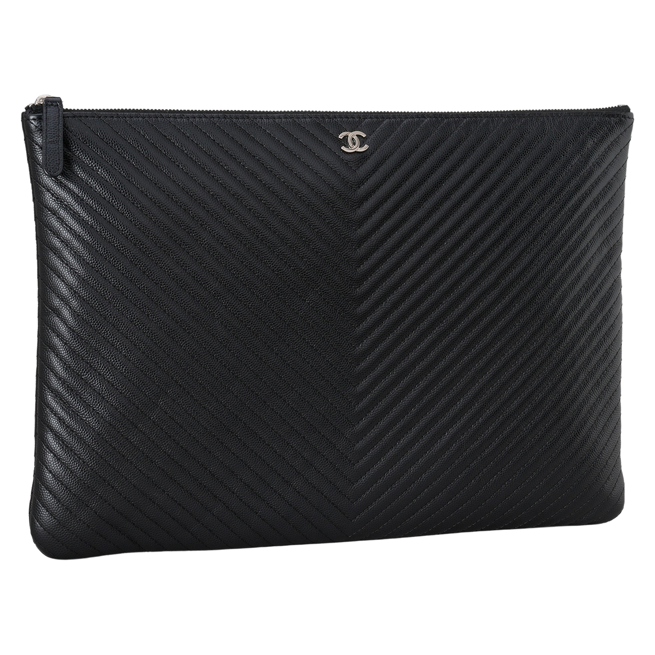 CHANEL(USED)샤넬 캐비어 클래식 클러치