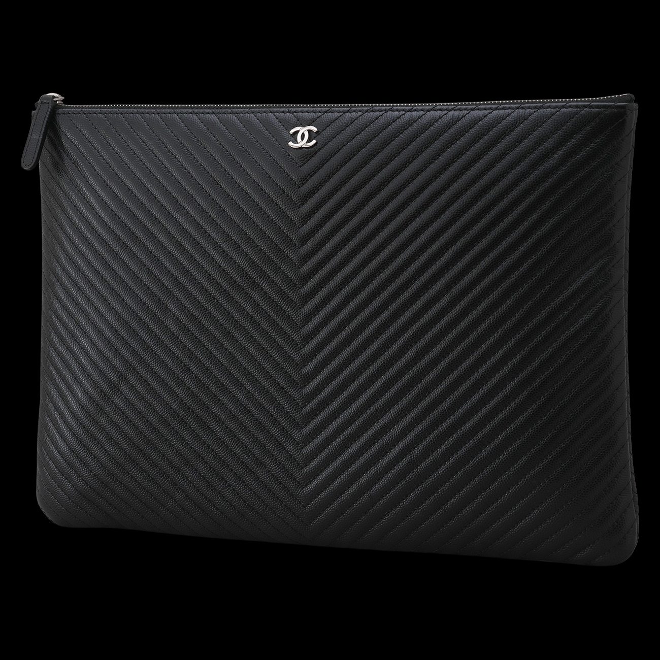 CHANEL(USED)샤넬 캐비어 클래식 클러치