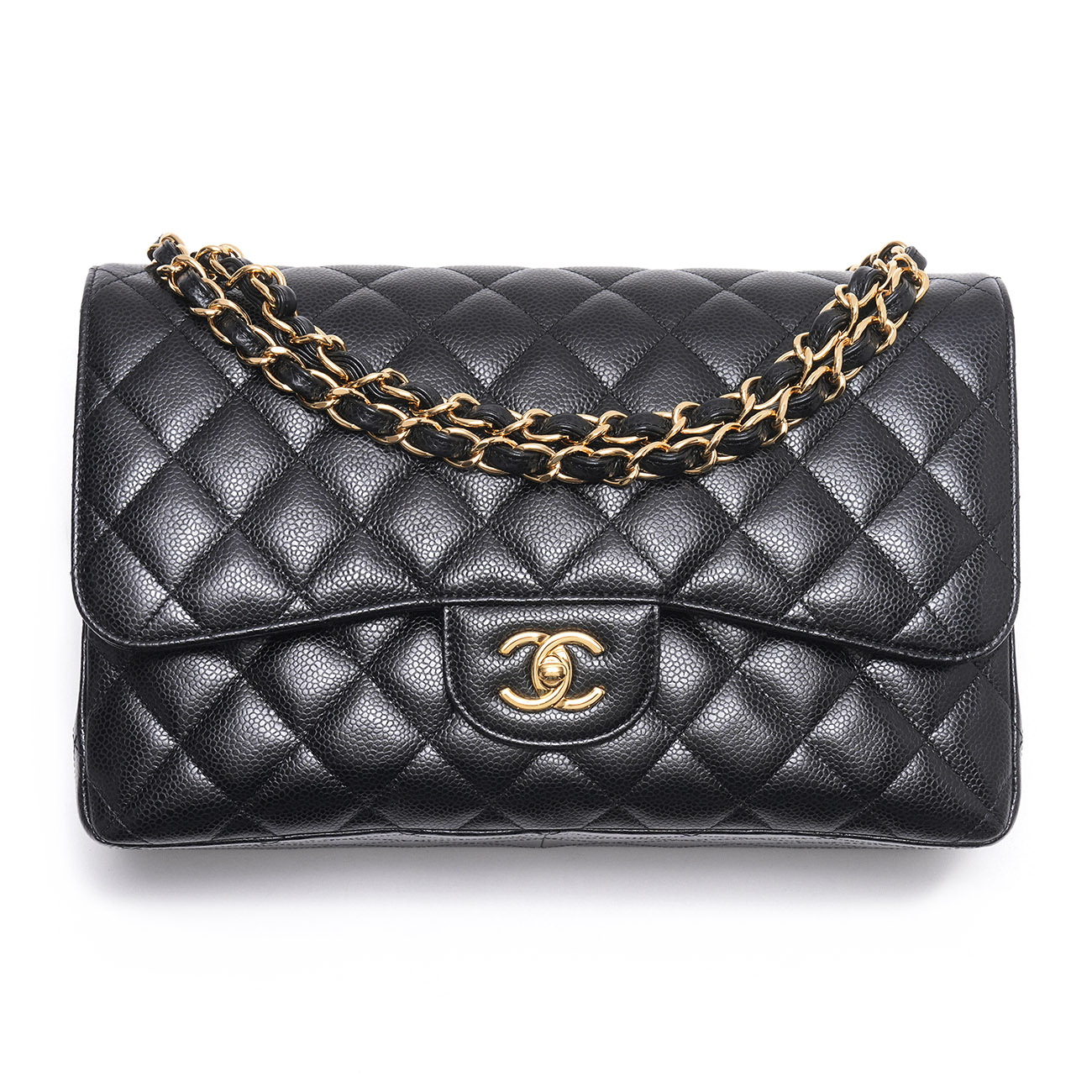 CHANEL(USED)샤넬 캐비어 클래식 라지 플랩백