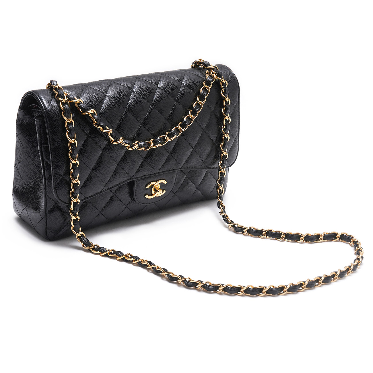 CHANEL(USED)샤넬 캐비어 클래식 라지 플랩백