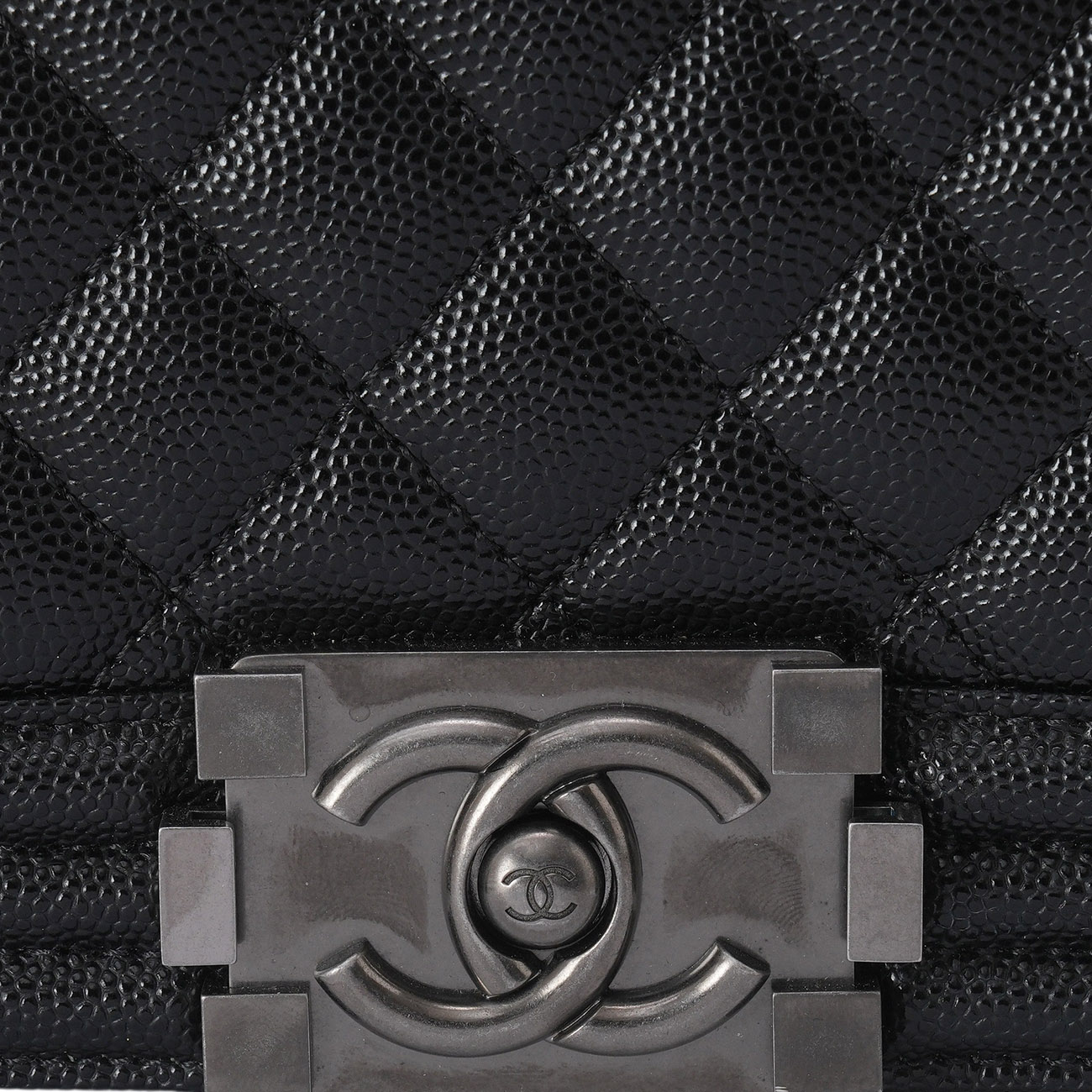 CHANEL(USED)샤넬 캐비어 보이샤넬 미듐 플랩백