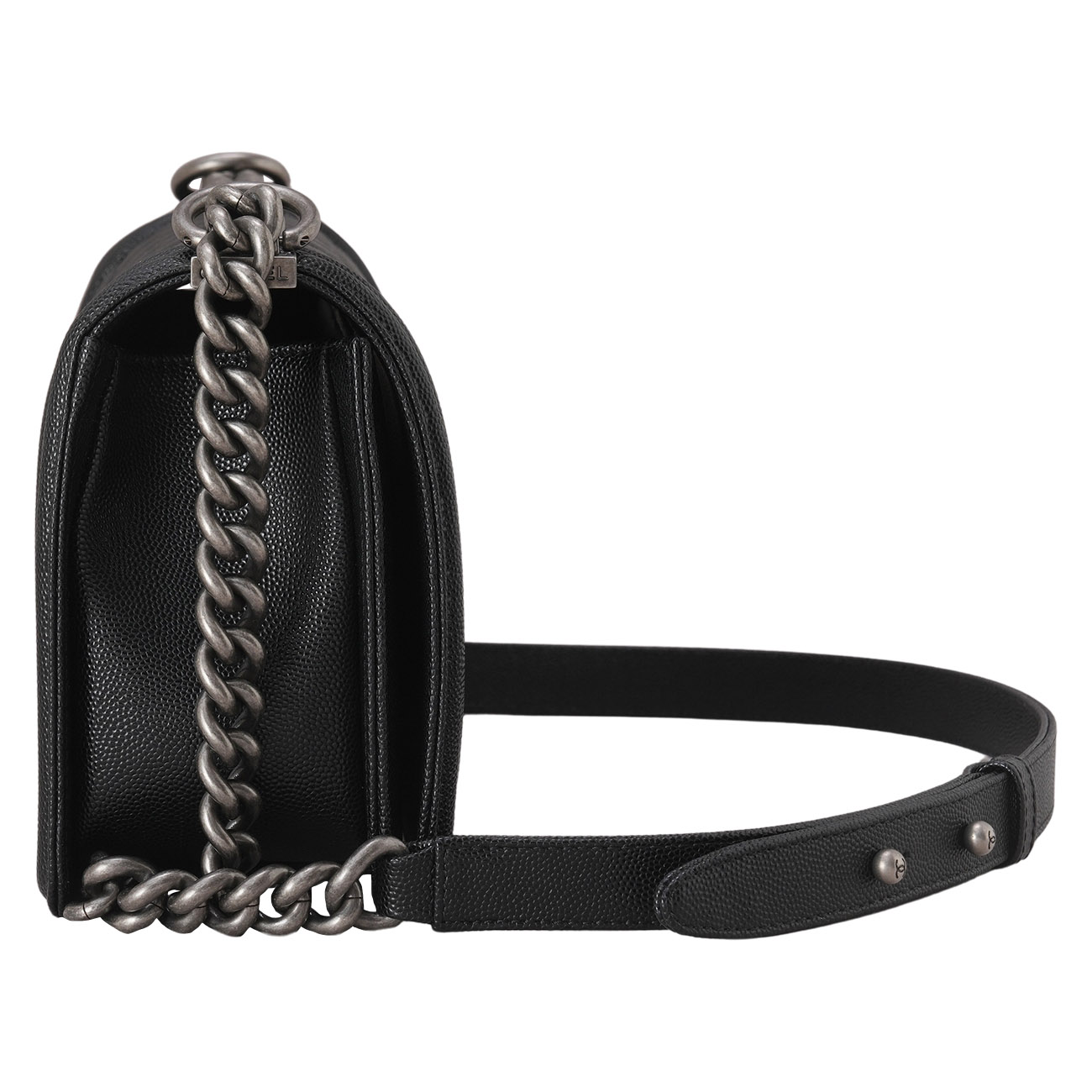 CHANEL(USED)샤넬 캐비어 보이샤넬 미듐 플랩백
