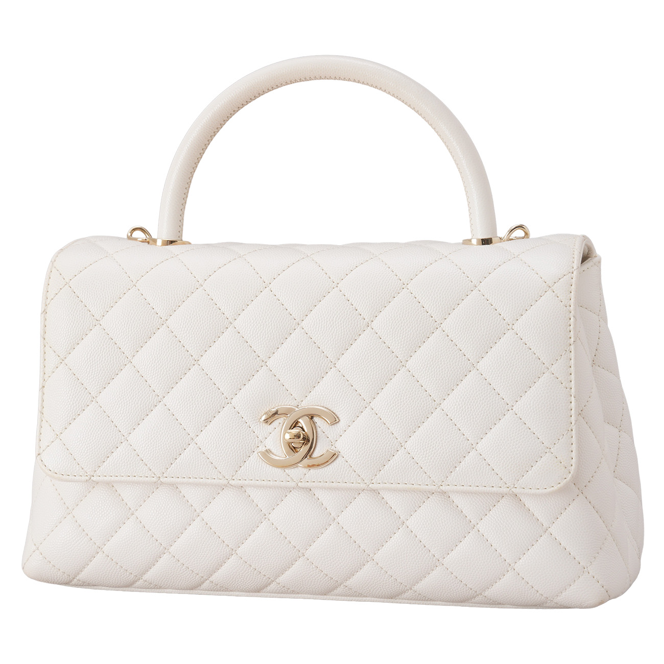 CHANEL(USED)샤넬 캐비어 코코핸들 28