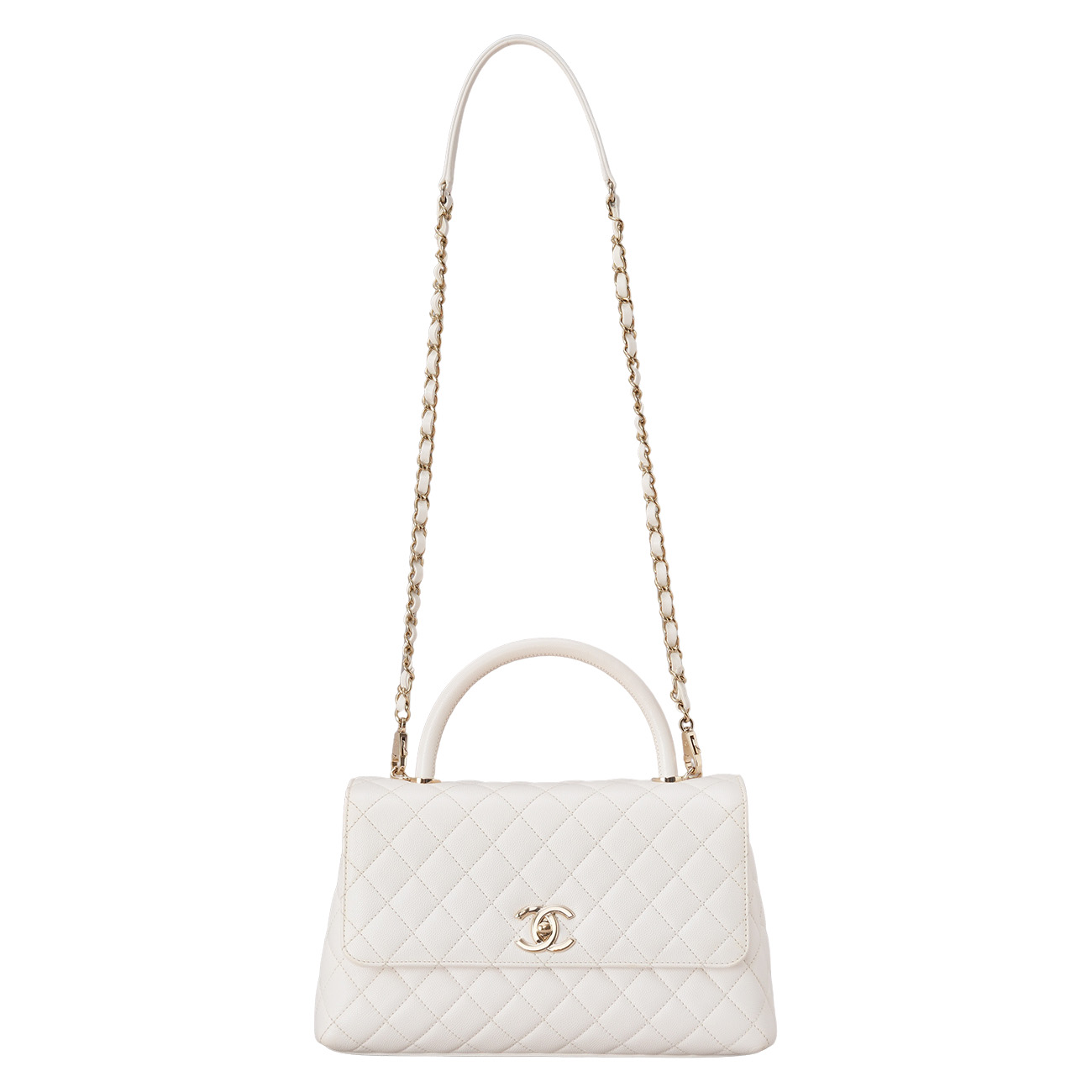 CHANEL(USED)샤넬 캐비어 코코핸들 28