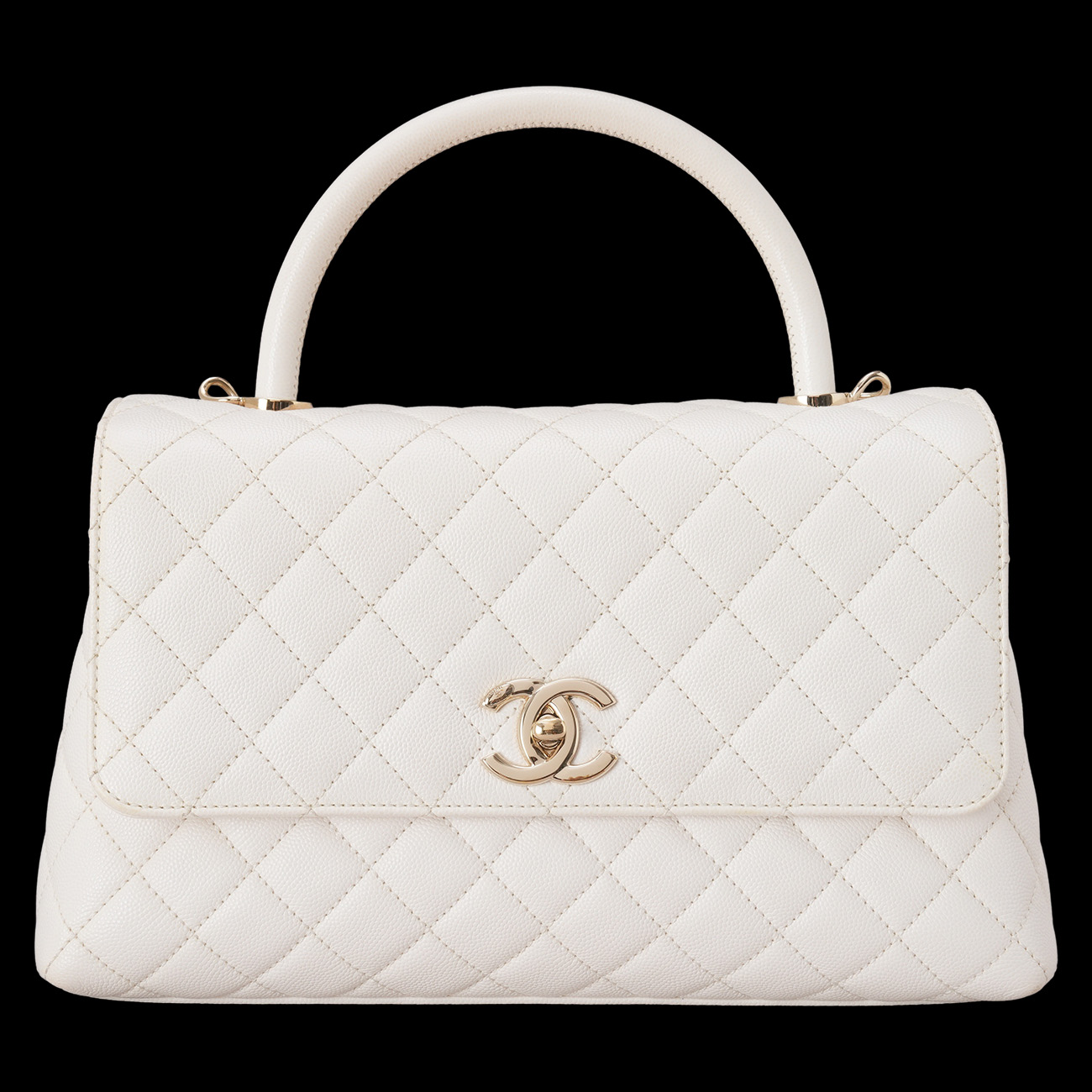 CHANEL(USED)샤넬 캐비어 코코핸들 28