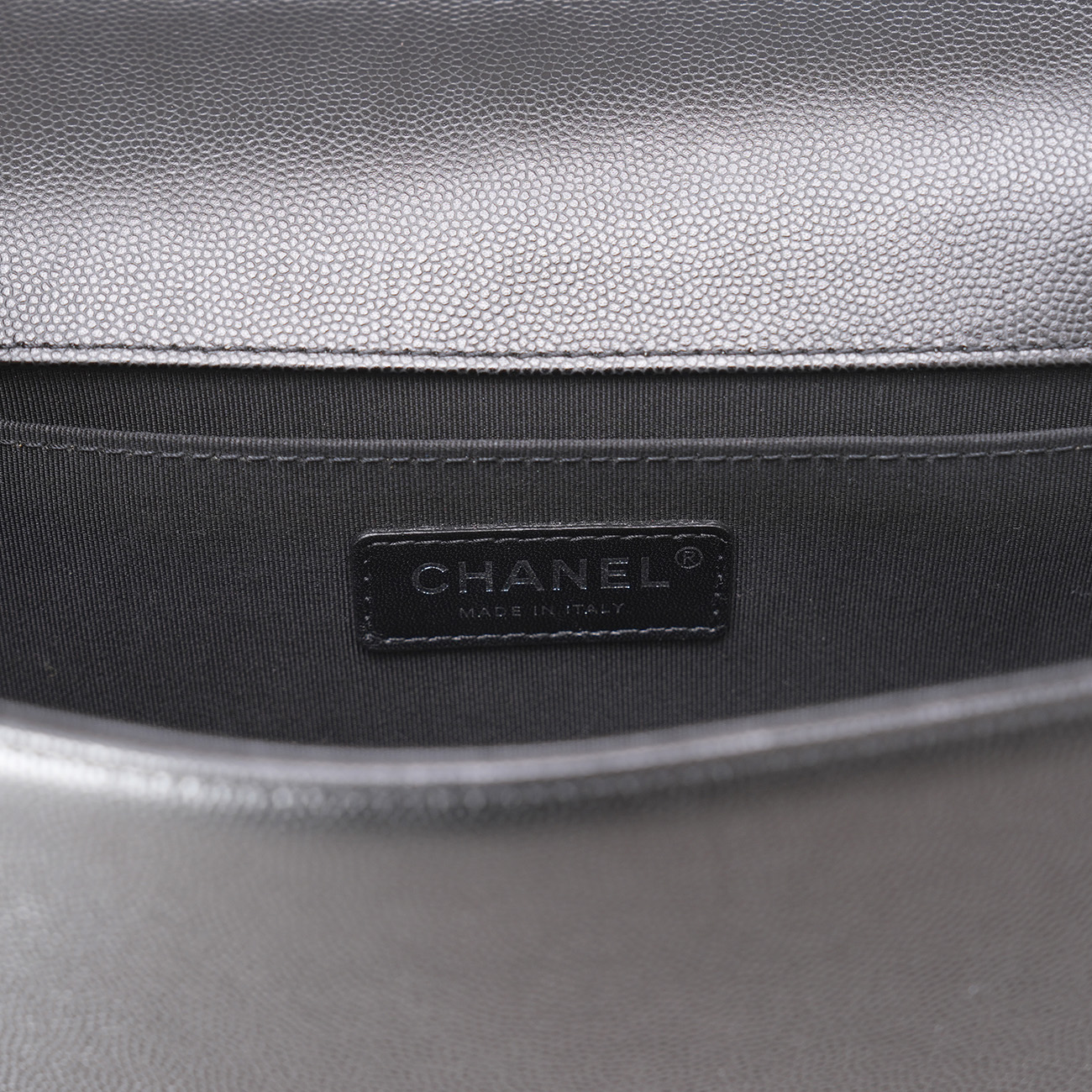 CHANEL(USED)샤넬 캐비어 보이백 미듐