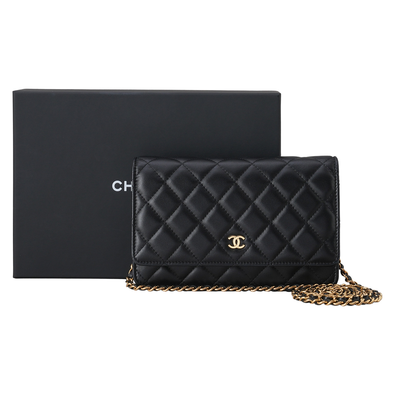 CHANEL(USED)샤넬 램스킨 클래식 WOC