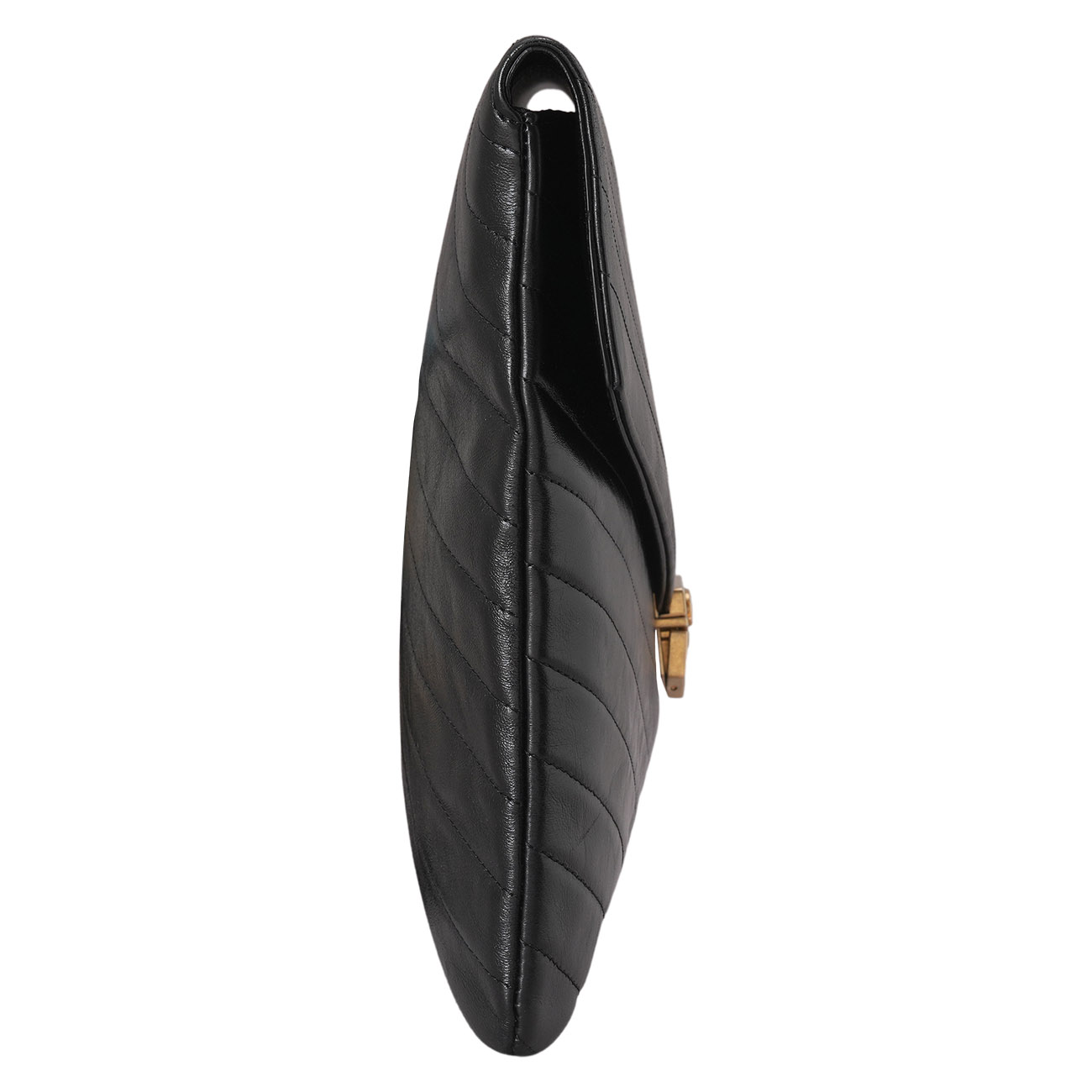 CHANEL(USED)샤넬 시즌 쉐브론 플랩 클러치