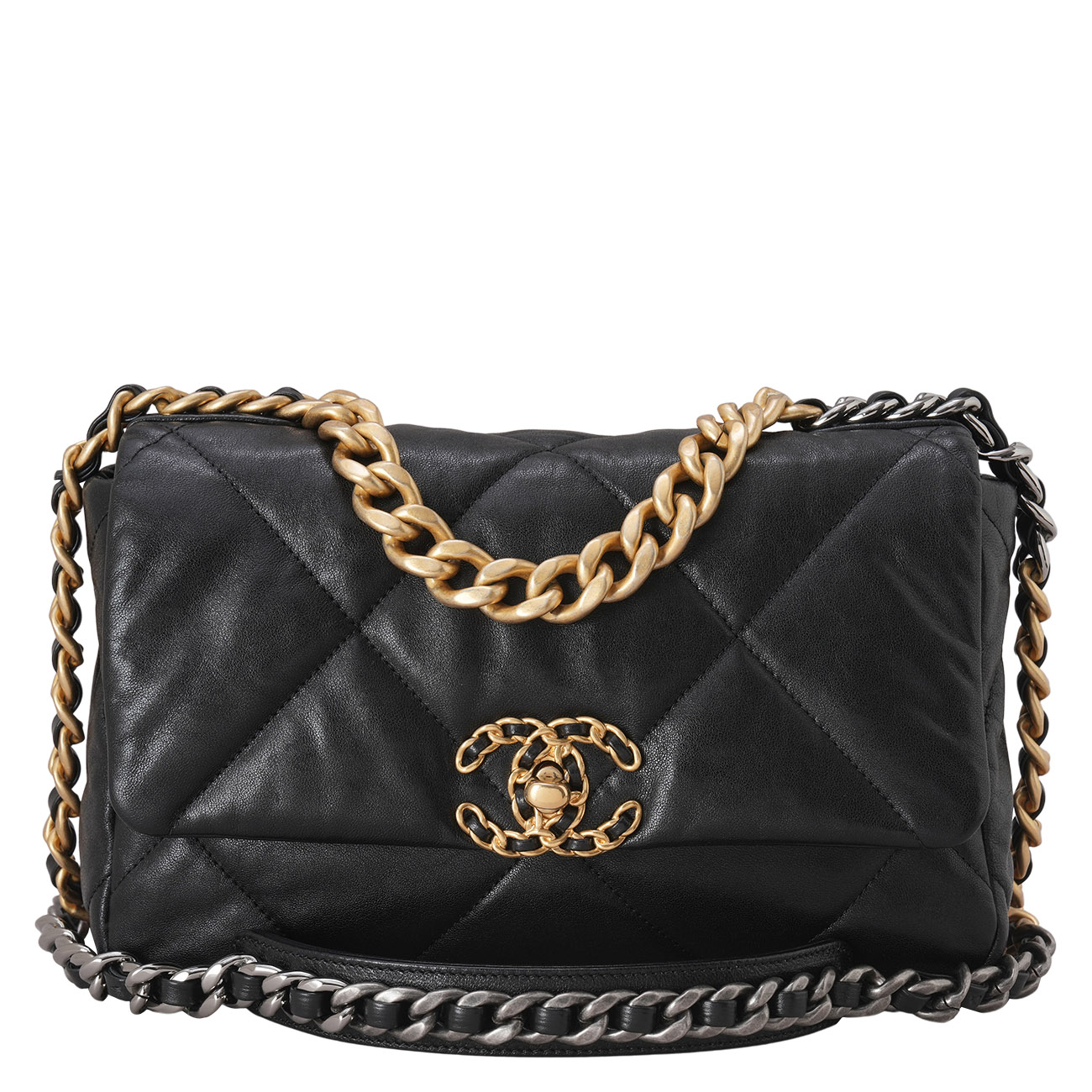 CHANEL(USED)샤넬 19백 미듐