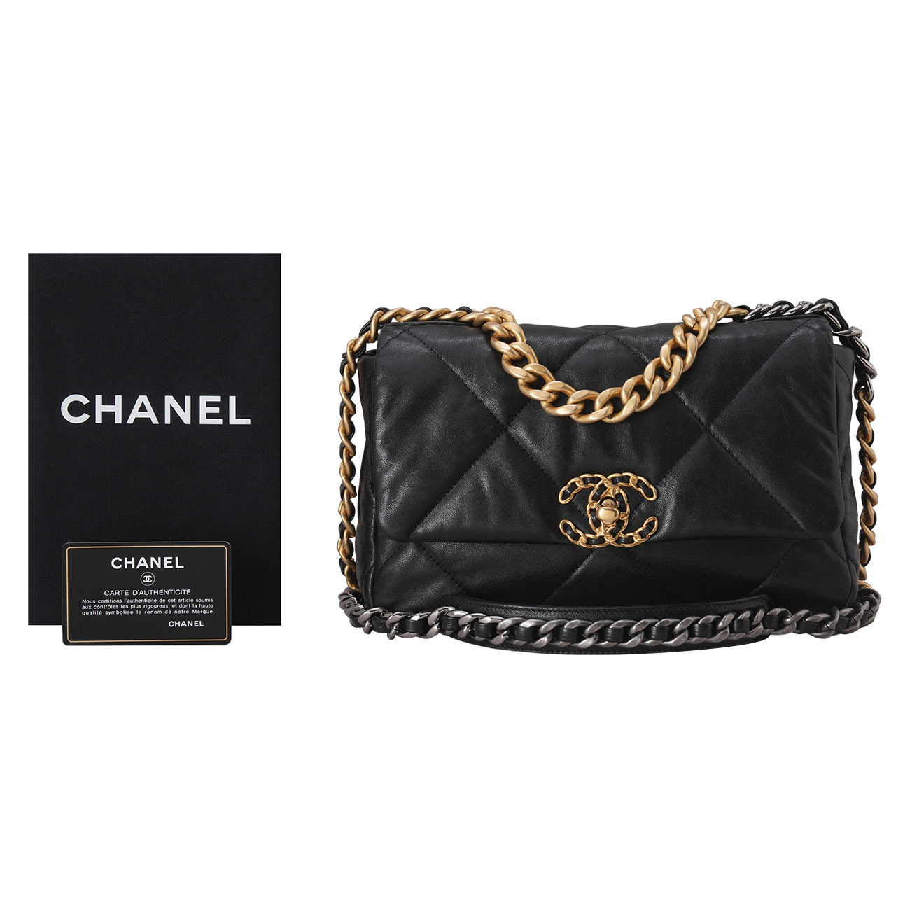 CHANEL(USED)샤넬 19백 미듐