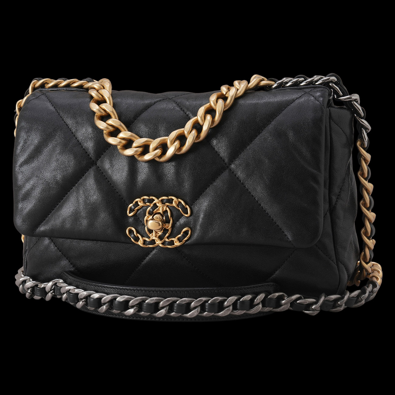 CHANEL(USED)샤넬 19백 미듐