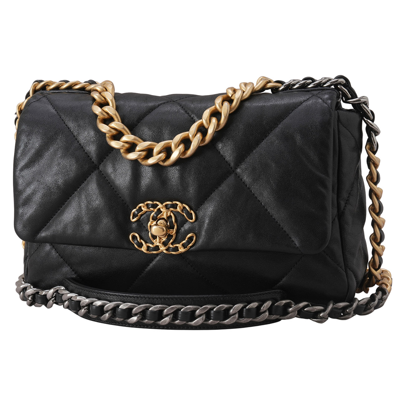 CHANEL(USED)샤넬 19백 미듐
