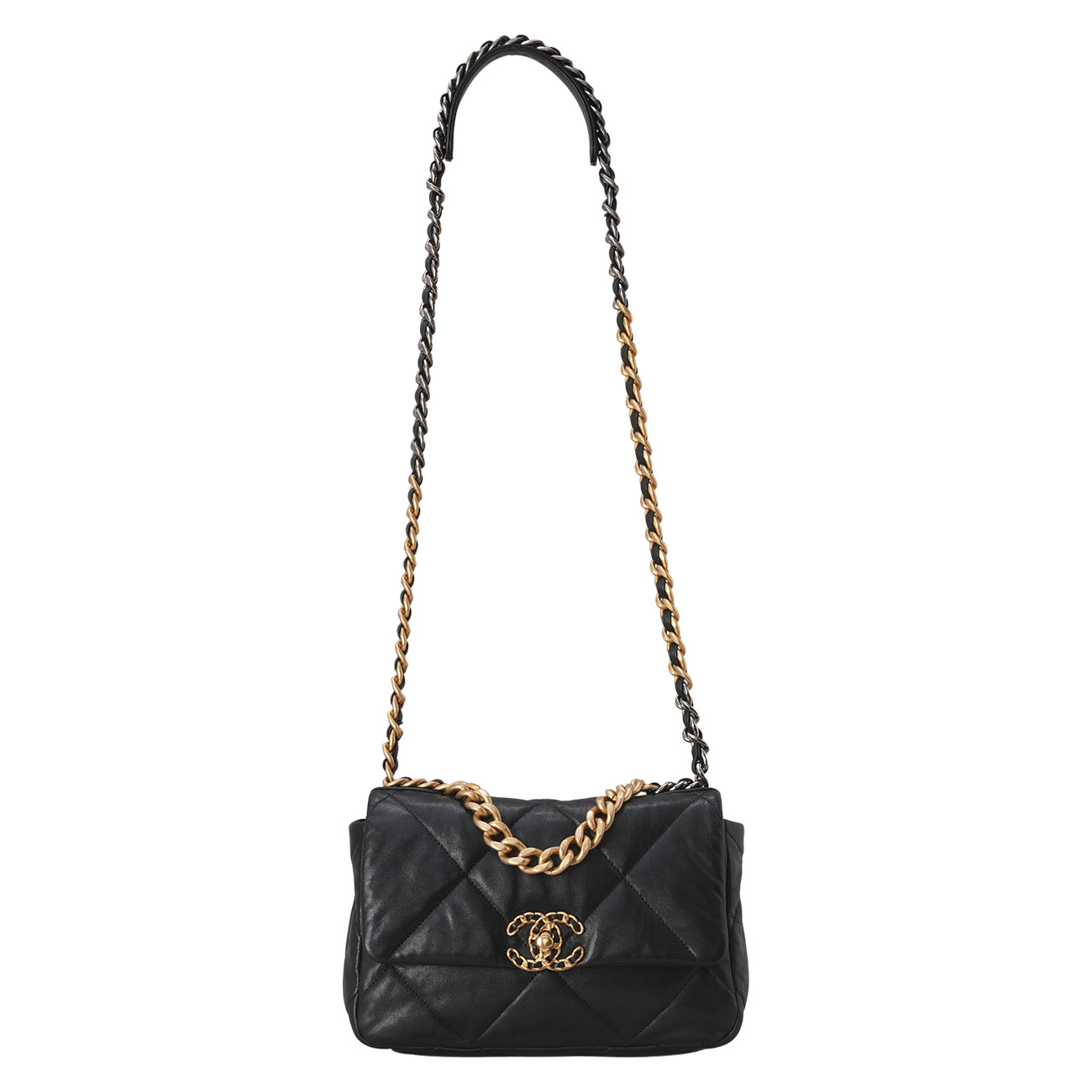 CHANEL(USED)샤넬 19백 미듐