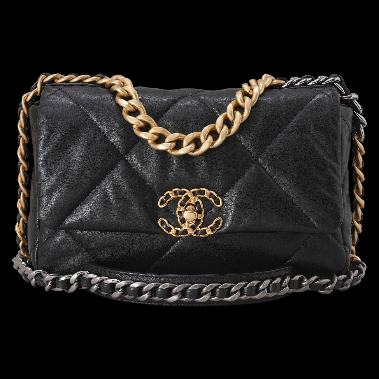 CHANEL(USED)샤넬 19백 미듐