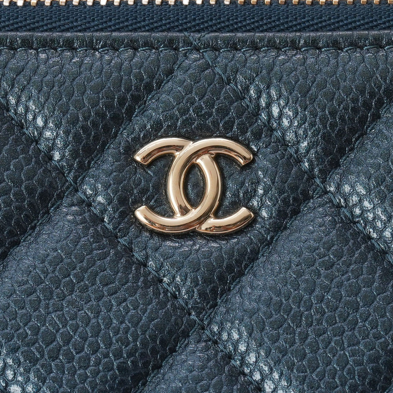 CHANEL(USED)샤넬 캐비어 클러치 라지