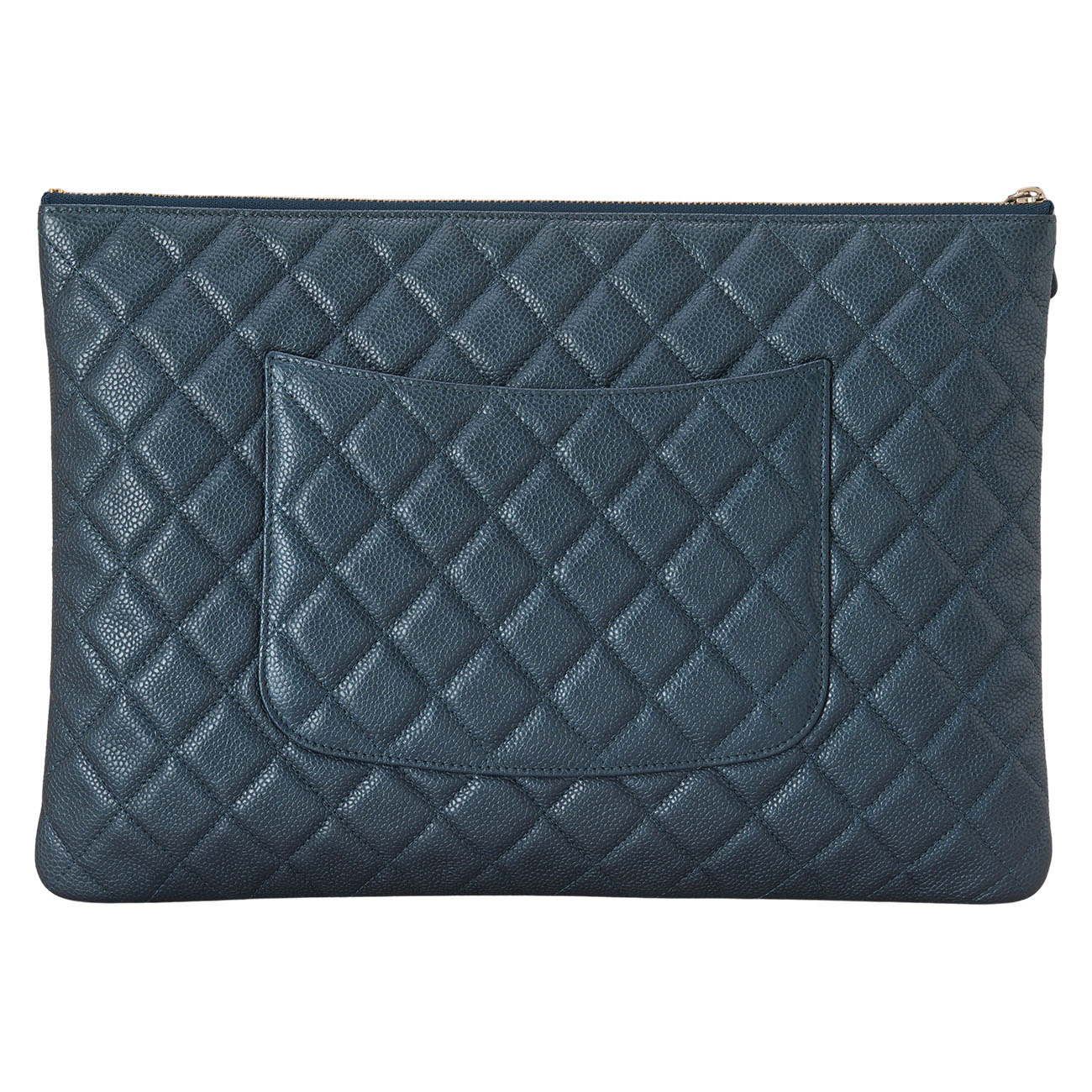CHANEL(USED)샤넬 캐비어 클러치 라지