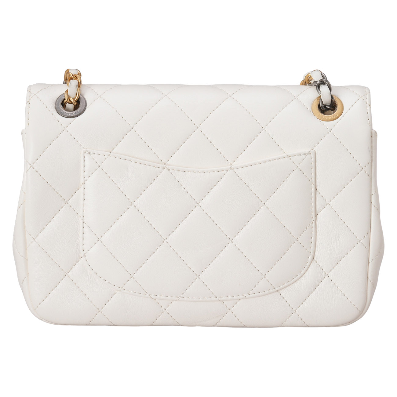 CHANEL(USED)샤넬 시즌 CC로고 체인 플랩 백