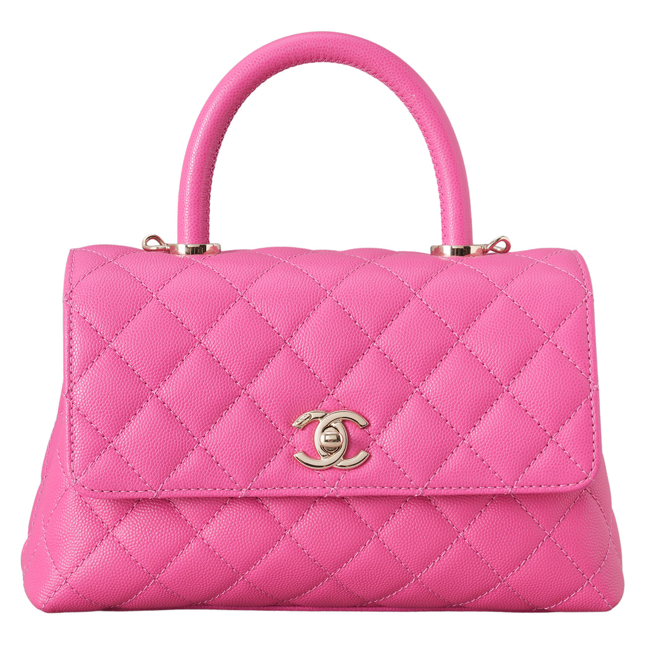 CHANEL(USED)샤넬 캐비어 코코핸들 23
