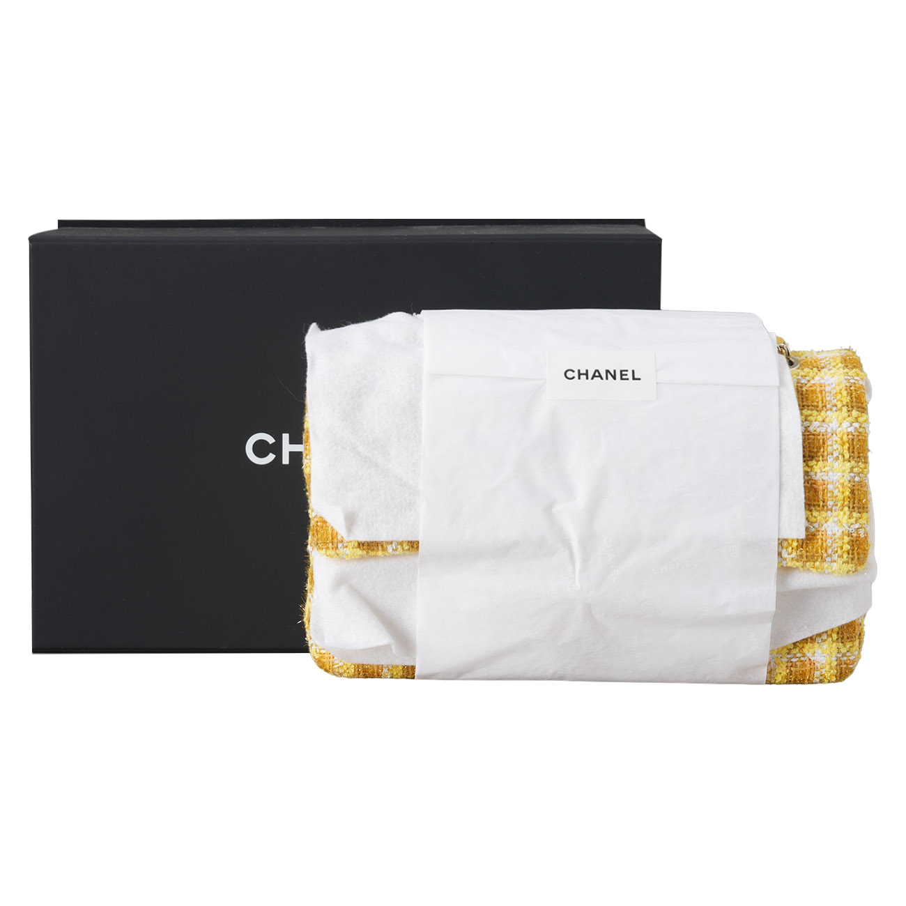 CHANEL(USED)샤넬 트위드 클래식 미듐 플랩백